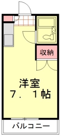 ヤマハハイツの物件間取画像